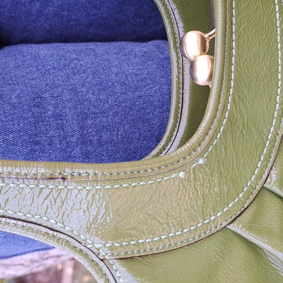 Coach Ergo Pleated Framed Satchel-Style No. 12520 Released About 2008☘️🍀💚🍀🍀 - Picture 6 of 16